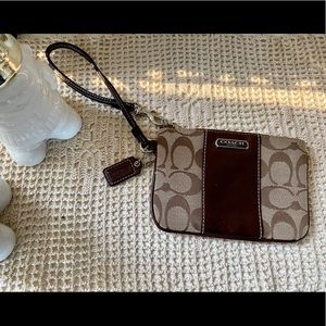 Authentic Coach wristlet
